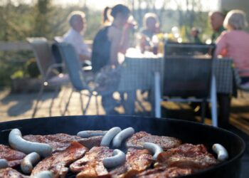 Grillen im Garten