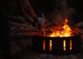 Feuerstelle im Garten