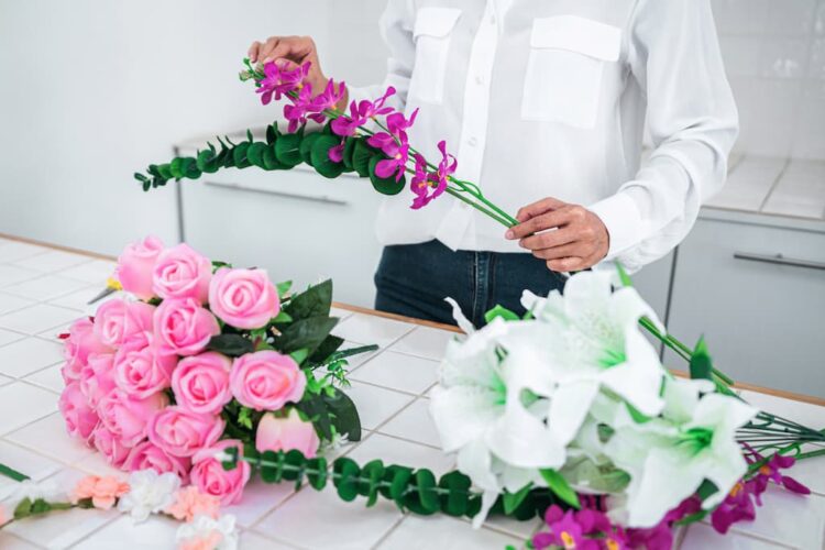Kunstblumen sind wieder im Trend © envato elements